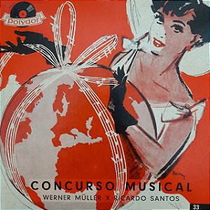 LP - Werner Müler - Concurso Musical (10") - (33)