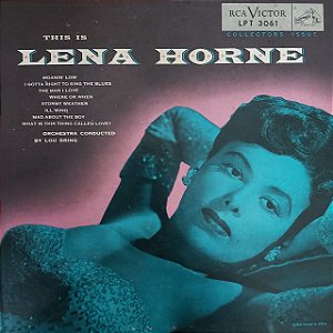 LP - Lena Horne – This Is Lena Horne (Importado US) (10")