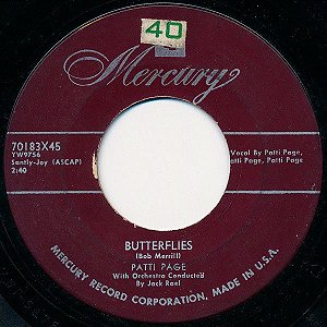 COMPACTO - Patti Page - Butterflies / This is My Song