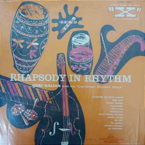 LP - Geri Galian And His Caribbean Rhythm Boys – Rhapsody In Rhythm (Importado US)
