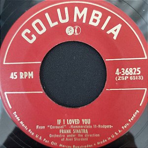COMPACTO - Frank Sinatra ‎– You'll Never Walk Alone / If I Loved You (Importado US)
