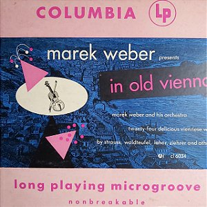 LP - Marek Weber And His Orchestra – In Old Vienna (Importado US) (10")