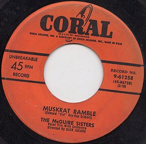 COMPACTO - The McGuire Sisters – Muskrat Ramble / Not As A Stranger