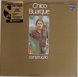 LP - Chico Buarque – Construção (Polysom 2018) (Novo - Lacrado)