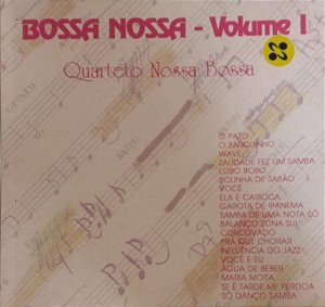 CD - Quarteto Nossa Bossa - Bossa Nova Volume 1