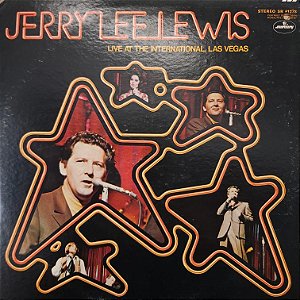 LP - Jerry Lee Lewis – Live At The International, Las Vegas (Importado US)