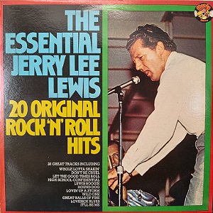 LP - Jerry Lee Lewis – The Essential Jerry Lee Lewis - 20 Original Rock'n'Roll Hits (Importado UK)