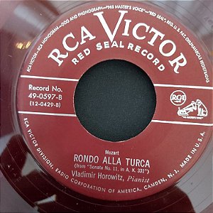COMPACTO - Vladimir Horowitz - Rondo Alla Turca / Traumerei (Importado US) (7")