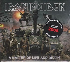 CD - Iron Maiden ‎– A Matter Of Life And Death (Novo - Lacrado - Remasterized Digipack)