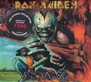 CD - Iron Maiden – Virtual XI (Novo - Lacrado) remastered (Digipack)