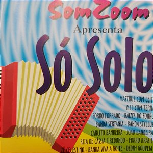 CD - Som Zoom - Só Solo (Vários Artistas)