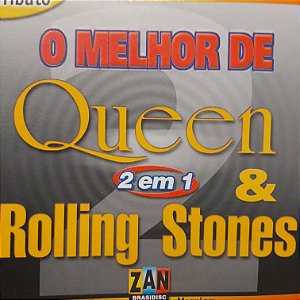 CD - Tributo - O Melhor De Queen & Rolling Stones (Vários Artistas)