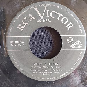 COMPACTO - Vaughn Monroe And His Orchestra - Riders In The Sky / Single Sanddle (Importado US)