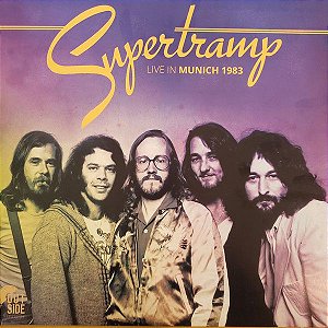 LP - Supertramp – Live In Munich 1983 (Importado) (Novo - Lacrado  Com Envelope Dobrado Conforme a Foto)