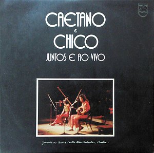 LP - Caetano E Chico Juntos E Ao Vivo