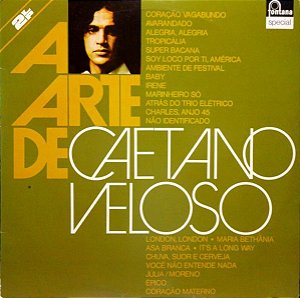 LP - Caetano Veloso (Coleção A Arte De) DUPLO