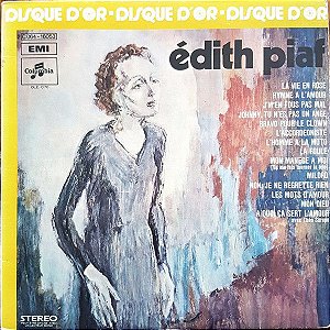 LP - Edith Piaf – Le Disque D'Or de Edith Piaf