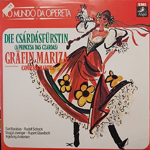 LP - Emmerich Kálmán – Die Csárdásfürstin / Gräfin Mariza (Coleção - No Mundo da Opereta) (A princesa das Czardas) (Condessa Maritza)