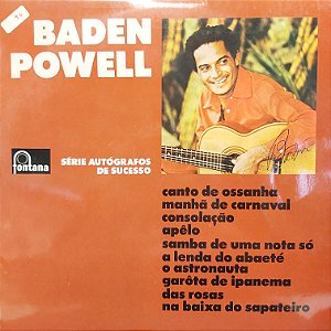 LP - Baden Powell – Série Autógrafos De Sucesso