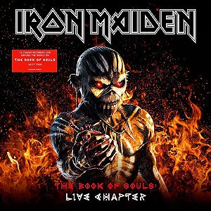 LP - Iron Maiden – The Book Of Souls: Live Chapter (Novo - Lacrado) Imp. Europe - vinil triplo