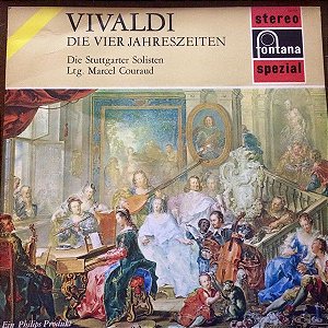 LP - Vivaldi, Stuttgart Soloists - Couraud – The Four Seasons- Importado (Holanda)