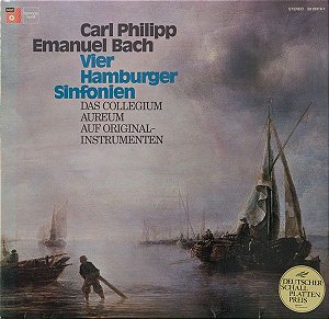 LP - Carl Philipp Emanuel Bach - Das Collegium Aureum ‎– Vier Hamburger Sinfonien