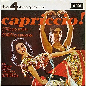 LP - Tchaikovski, Rimsky-Korsakov, Stanley Black, The London Festival Orchestra ‎– Capriccio!