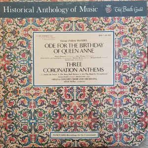 LP - Georg Friedrich Händel – Historical Anthology Of Music - Christmas Oratorio