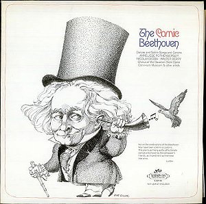 LP - The Comic Beethoven: Dances and Satiric Songs and Canons (Brilhantíssimo Vol. 20)