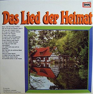 LP - Westfälische Liedertafel ‎– Das Lied Der Heimat