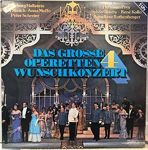 LP - Das Grosse Operetten Wunschkonzert 4 (Duplo) (Vários Artistas)