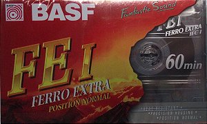 Fita K7 Basf Emtec 60 Min Lacrada