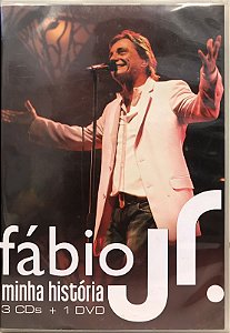 CD + DVD - Fábio Jr. – Minha História (BOX 3 CDs + 1 DVD)