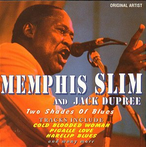 CD - Memphis Slim, Champion Jack Dupree – Two Shades Of Blues - IMP (UK)