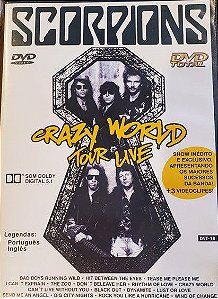 DVD – Scorpions – Crazy World Tour Live (Novo lacrado)