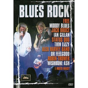 DVD - Blues Rock (Vários Artistas) - Lacrado