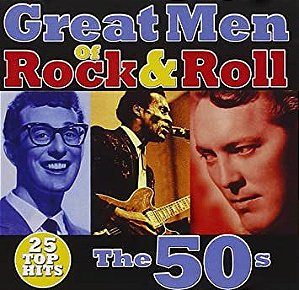 CD - Great Men Of Rock & Roll - The 50s ( Vários Artistas ) - (Imp - U.S.A.)
