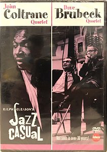 DVD - John Coltrane Quartet / Dave Brubeck Quartet – Ralph J Gleason's Jazz Casual - Importado (Espanha) - Novo (Lacrado)