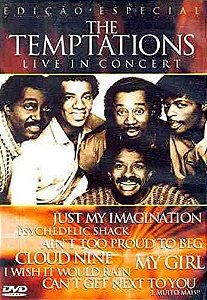 DVD - The Temptations – Live In Concert (Lacrado)