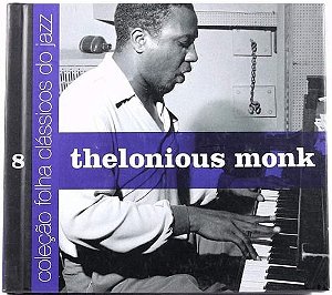 CD - THELONIOUS MONK - (LIVRETO + CD ) COLEÇÃO FOLHA CLÁSSICOS DO JAZZ 8