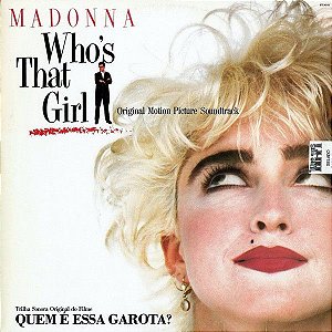 LP - Madonna – Who's That Girl (Trilha Original Do Filme) - Encarte Incluso