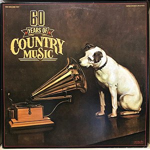 LP - 60 Years Of Country Music - Encarte Incluso - IMP (US)