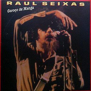 LP - Raul Seixas – Caroço De Manga ( Detalhe na Contra Capa )