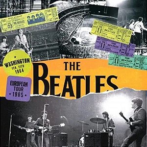 LP - The Beatles – Live Washington 64 & Live European Tour 1965 - Importado - Novo (Lacrado) (Lacre Adesivo)