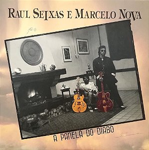 LP - Raul Seixas e Marcelo Nova – A Panela Do Diabo - Capa com detalhes - C/Encarte