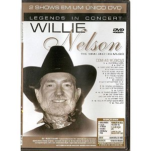 DVD - Willie Nelson / Loretta Lynn - Legends In Concert ( Lacrado )