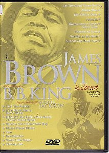 DVD - JAMES BROWN AND BB KING - IN CONCERT ( Lacrado )
