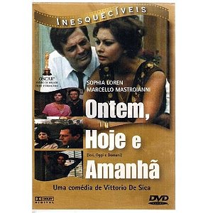 DVD - ONTEM, HOJE E AMANHÃ (LACRADO) - 1963