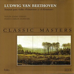 CD - Ludwig van Beethoven – Sonatas Para Violín "Primavera" y "A Kreutzer"