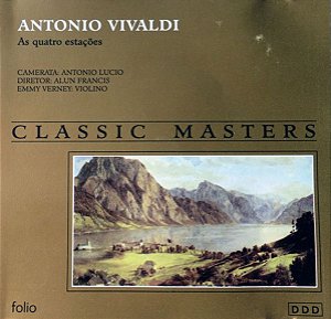 CD - Antonio Vivaldi, Camerata Antonio Lucio, Alun Francis, Emmy Verhey – As Quatro Estações